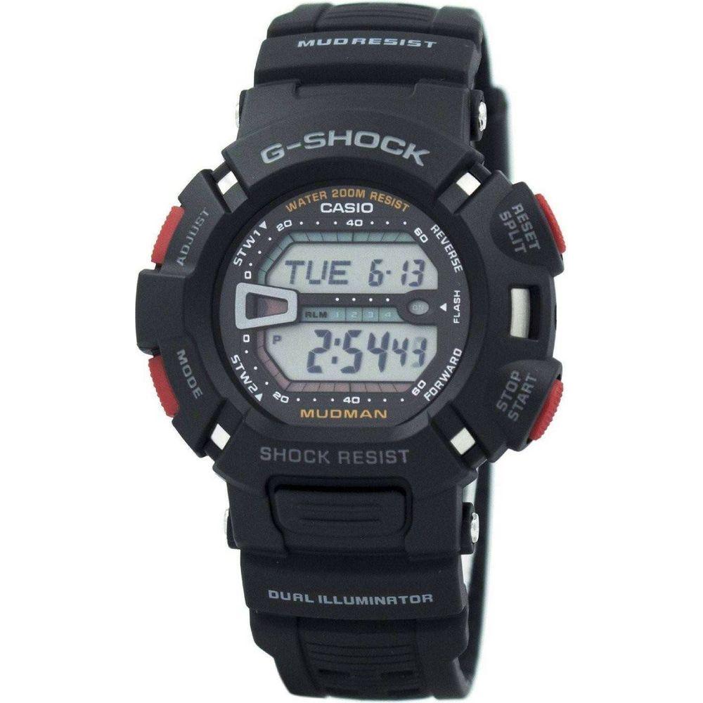 Casio Mudman G-9000-1V: The Ultimate Shock-Resistant Men's Watch, Black