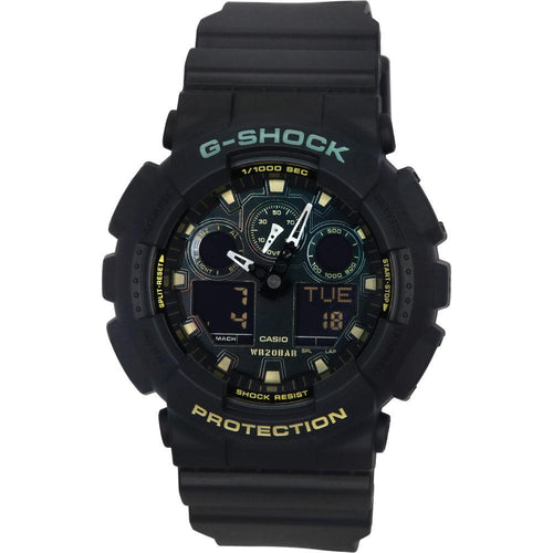 Load image into Gallery viewer, Casio G-Force G-1000AB-1A Men&#39;s Analog Digital Multicolor Dial Watch
