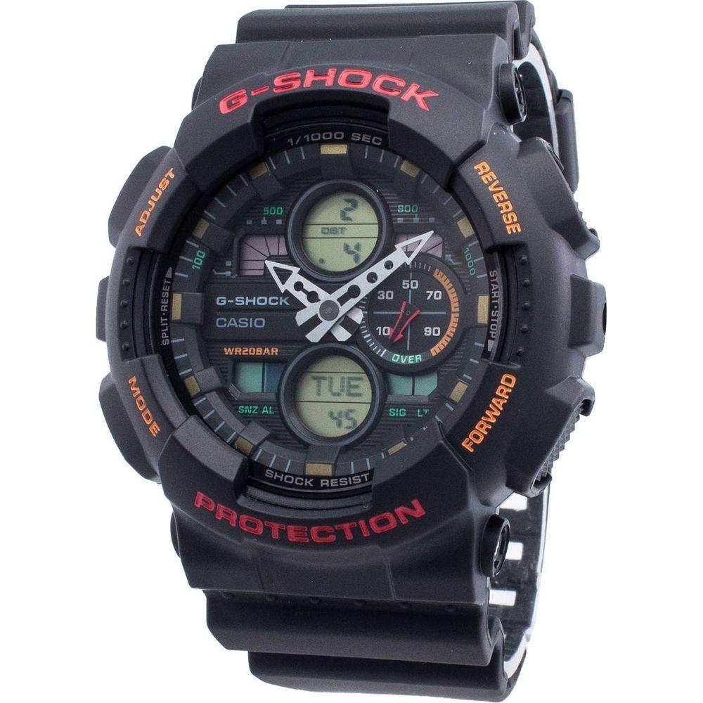 Casio G-Force GA-140-1A4 Men's Ultimate Shockproof Quartz Watch in Black