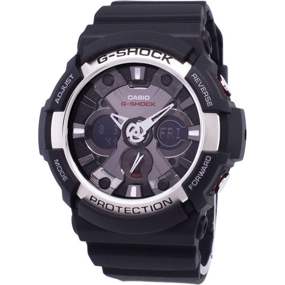 Casio G-Force Men's Analog-Digital Watch GA-200-1A in Black