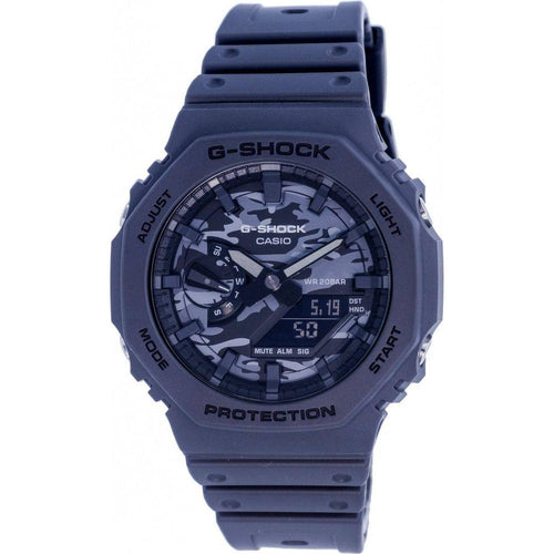 Load image into Gallery viewer, Casio G-Shock Diver&#39;s Carbon Core Analog Digital Watch - Men&#39;s, GA-2100-1A1, Black
