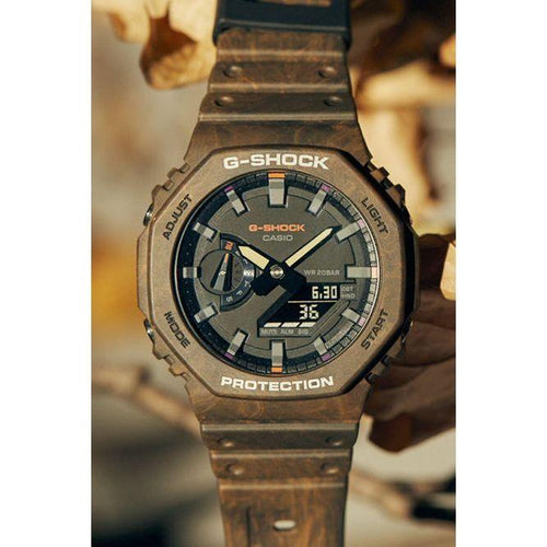 Load image into Gallery viewer, CASIO G-SHOCK Mod. OAK - MYSTIC FOREST SERIE Brown-1
