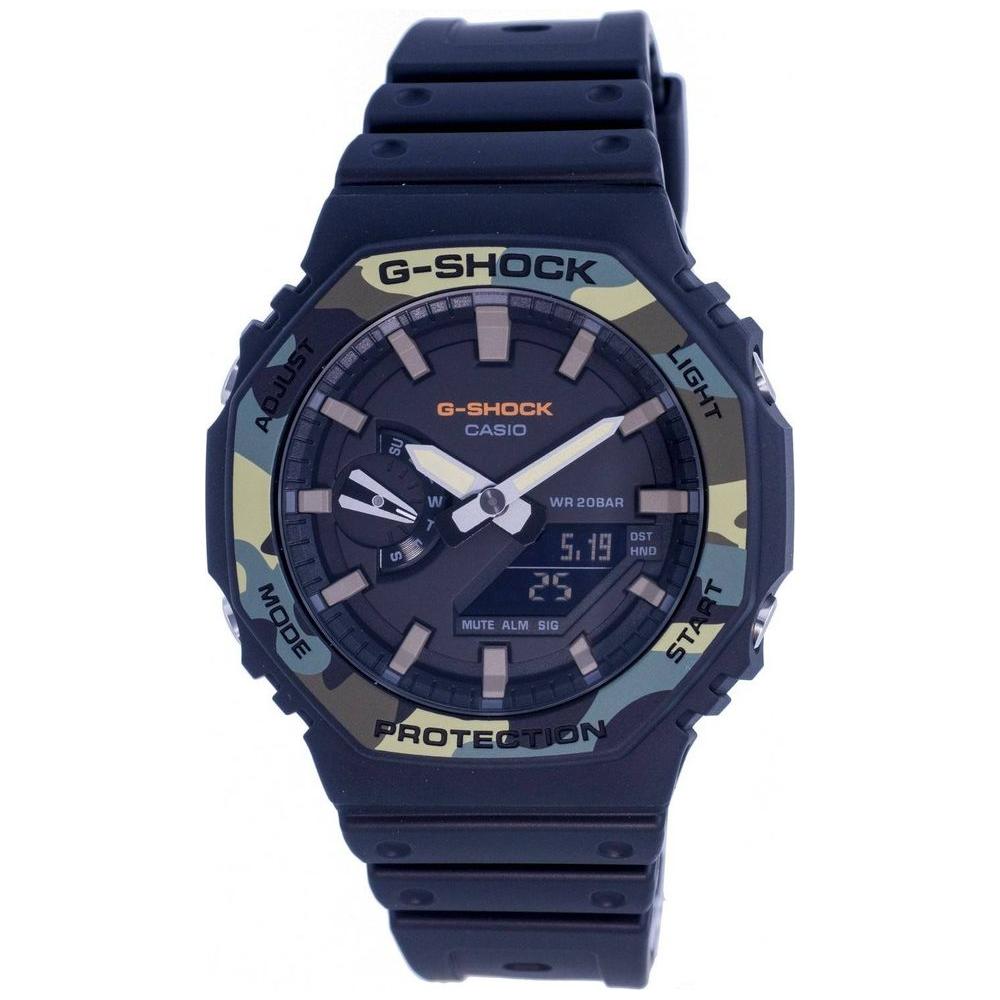 Carbon Core Guard Analog Digital Watch - The Ultimate Timepiece for Diving Enthusiasts (Model CC-200) - Black