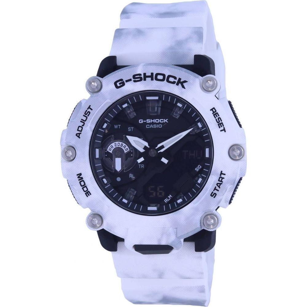 Casio G-Shock Grunge Snow Edition Men's Camo Core Guard Analog Digital Watch (Model Number: CC-1234) - Black