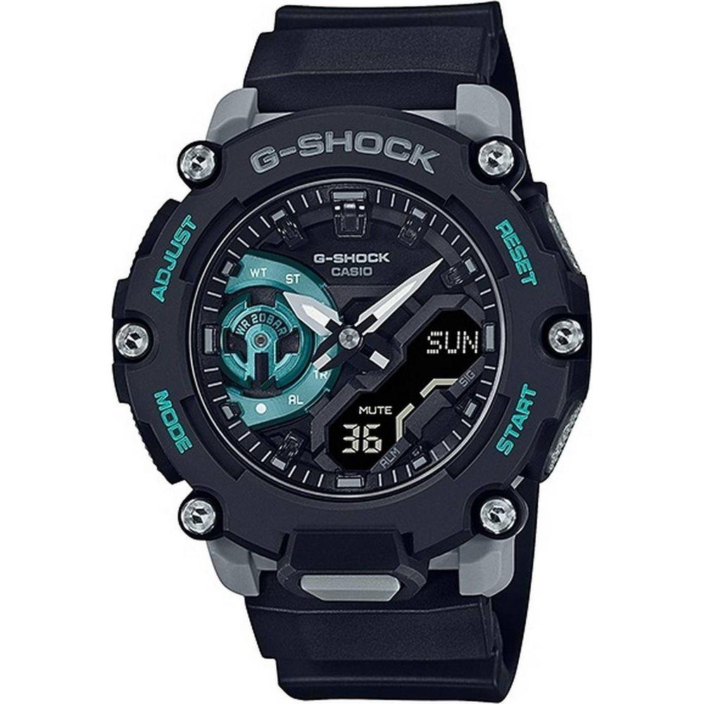 Casio G-Force Analog Digital Men's Watch - Model GA-100-1A1, Black