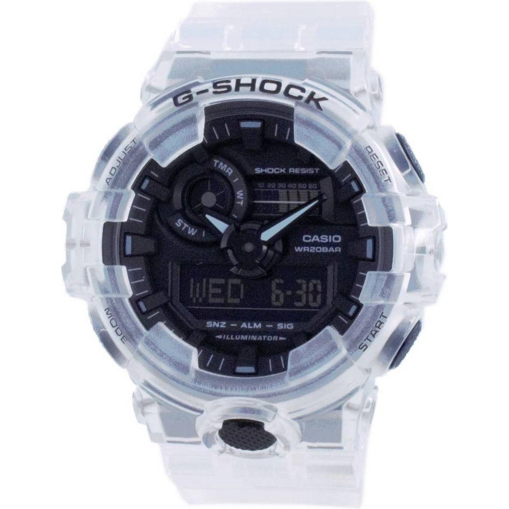 Casio G-Shock Translucent Ocean Men's Analog Digital Quartz Diver's Watch - Model GA-110TS-8A2CR, Blue