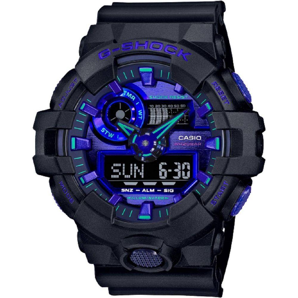 Casio G-Force Ultimate Analog-Digital Quartz Watch - Men's Resilient Timepiece, Model GFA-100, Black