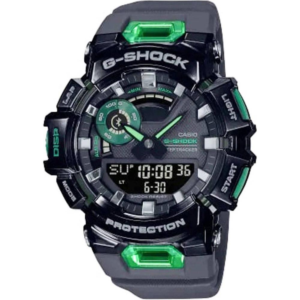 Casio G-Squad Bluetooth Analog Digital Quartz Men's Watch - Model GBD-800-1B, Black
