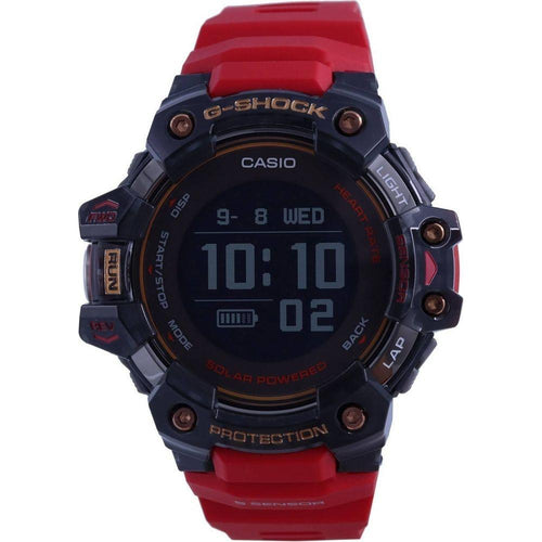 Load image into Gallery viewer, G-Move Pro: Men&#39;s Solar-Powered GPS Sport Watch with Heart-Rate Monitor (Model GM-200) - Black
