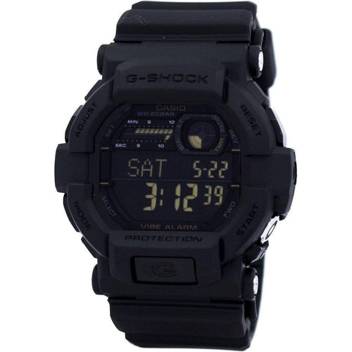 Load image into Gallery viewer, Casio G-Force Digital GD-350-1B Men&#39;s Shock Resistant Watch - Black
