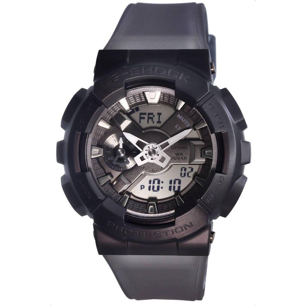 Introducing the GritMaster Midnight Fog Resin Strap Analog Digital Diver's Watch for Men - Model MFD-200
