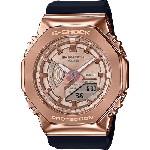 Load image into Gallery viewer, G-SHOCK Mod. OAK METAL COVERED COMPACT - PINK GOLD SERIE-0
