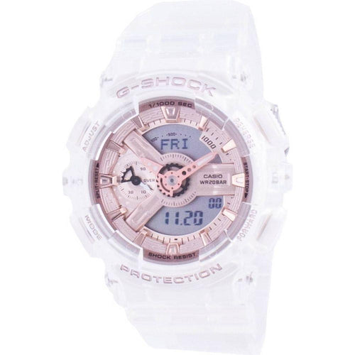 Load image into Gallery viewer, Resilient Elegance: Glowing Resilience Quartz GMA-S110SR-7A Women&#39;s Watch in Silver
