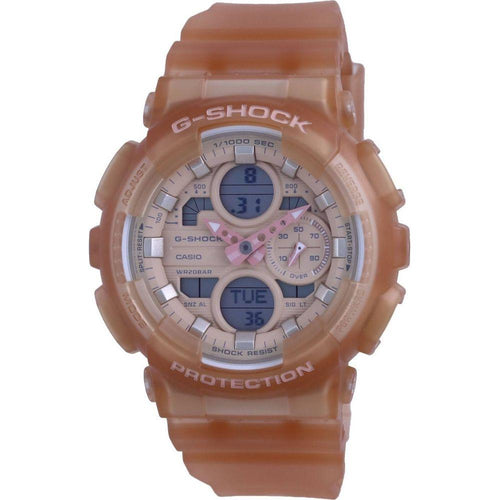 Load image into Gallery viewer, Formal Product Name: 
Glamorous Women&#39;s Resin Band Analog Digital Watch - Model GRB-200 - Brown
