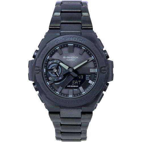 Load image into Gallery viewer, Casio G-Steel G-STEEL-ML-AD-SW Men&#39;s Black Solar Analog Digital Watch
