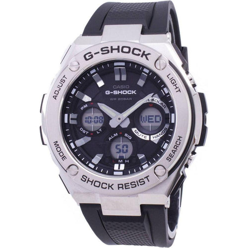 Load image into Gallery viewer, Casio G-STEEL Analog-Digital World Time Men&#39;s Watch - Model G-1000B-1A
