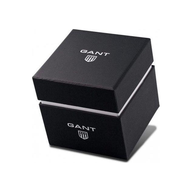 GANT Ladies Quartz Watch Mod. GT008001 - 38mm Case - Mineral Dial - 5 ATM Water Resistant - Calendar - Official Box - Timepiece in Elegant Silver