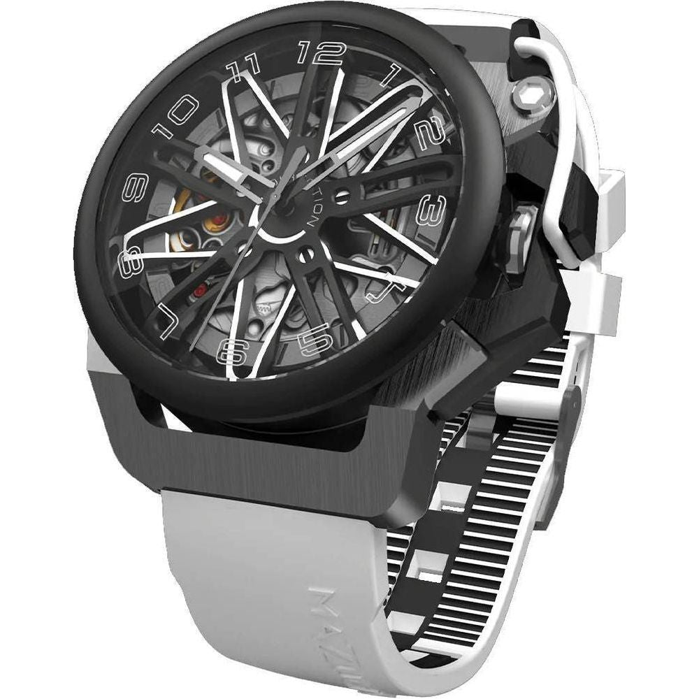 Mazzucato RIM GT Reversible Chronograph Skeleton Dial Automatic GT3-WH Men's Watch in Black