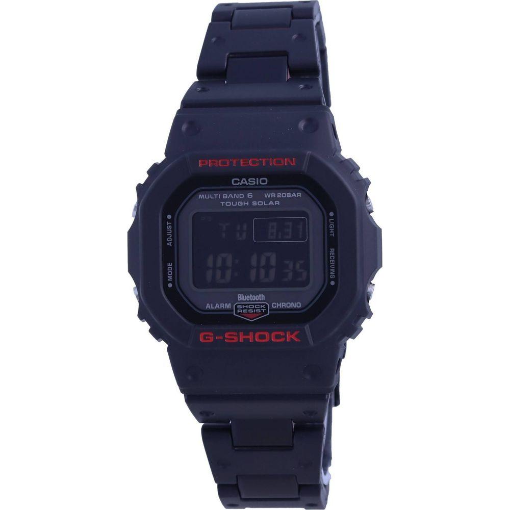 Casio Solar Bluetooth Radio Controlled Digital Watch - Men's, G-Shock, Model GW-B5600HR-1, Black