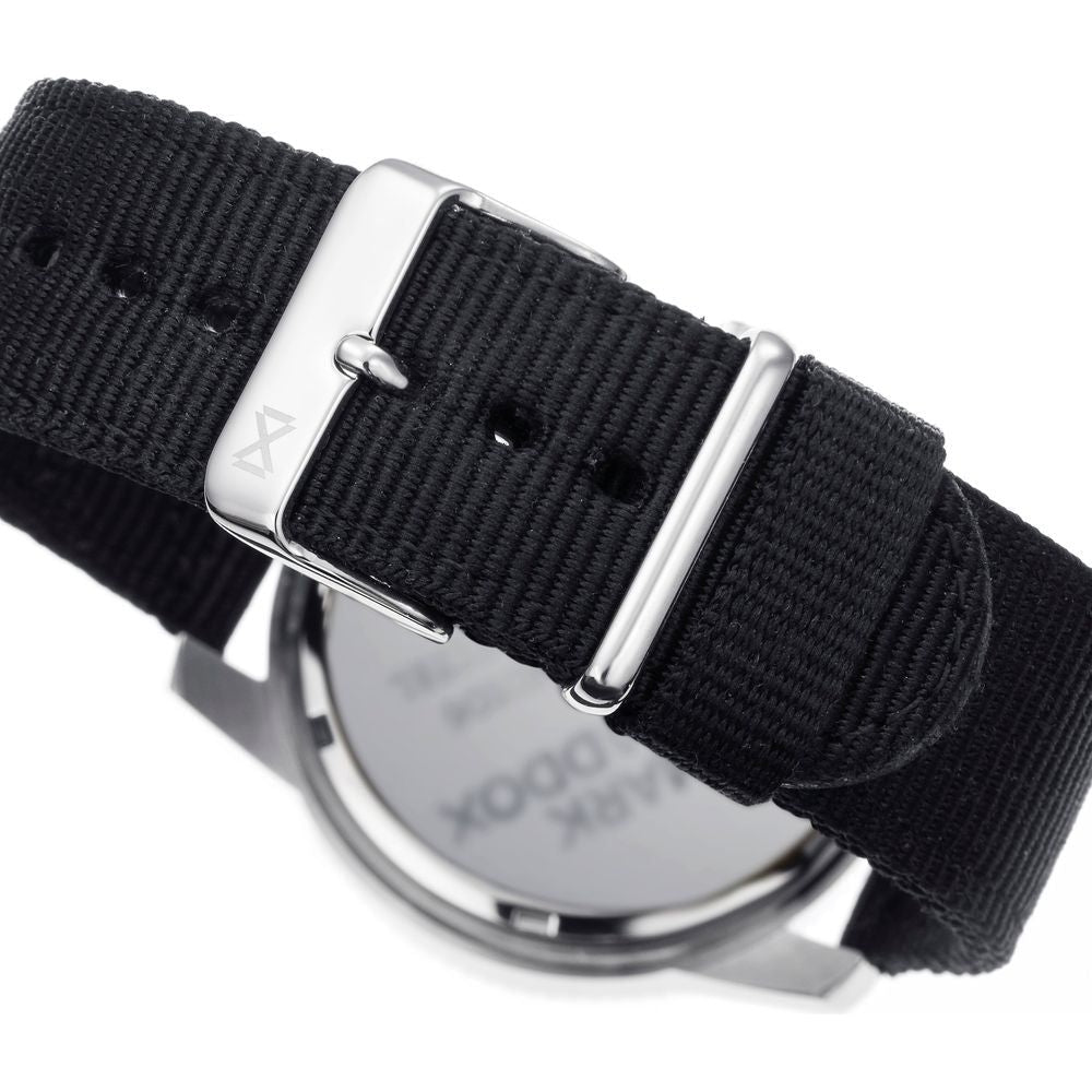 Mark Maddox Gent's Quartz Watch Mod. HC7124-46 - Sleek Black Dial, 43mm Case, 5 ATM Water Resistant