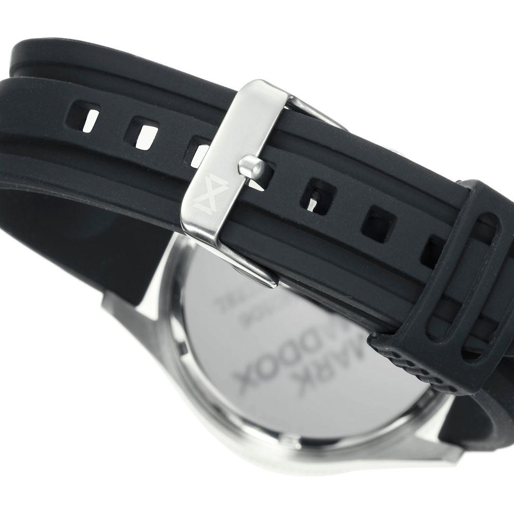 Mark Maddox Gent's Quartz Watch Mod. HC7126-56 - Sleek Black Dial, 45mm Case, 5 ATM Water Resistant