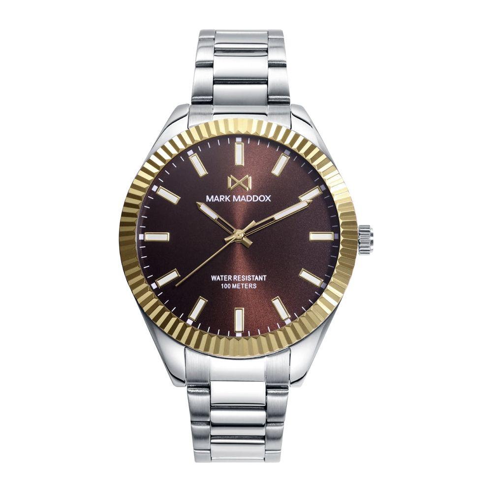 Mark Maddox Gent's Quartz Watch Mod. HM1005-47 - 41mm Mineral Dial - Water Resistant 10 ATM - Official Box