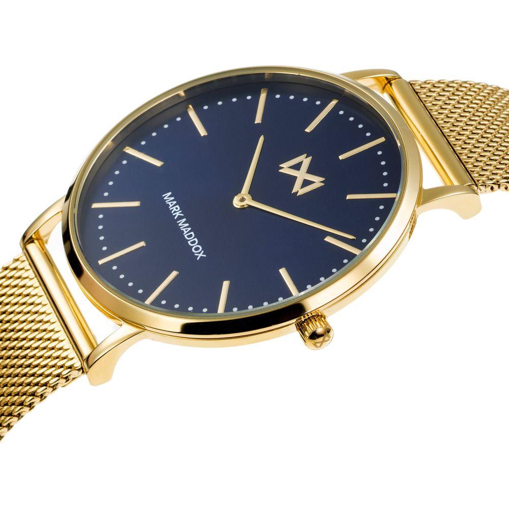 Mark Maddox HM7122-37 Men's Quartz Watch - 41mm, Blue Dial