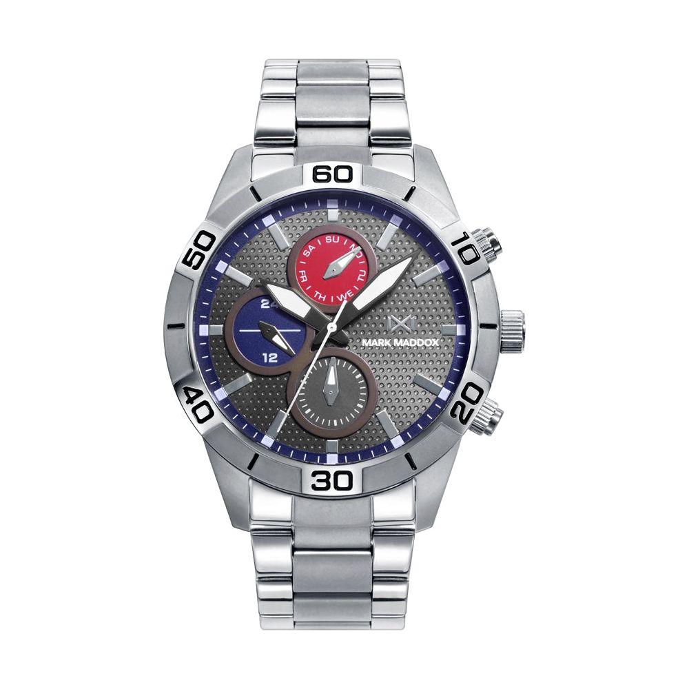 Mark Maddox Men's Quartz Watch HM7149-57 - Black Dial, Water Resistant, Official Box