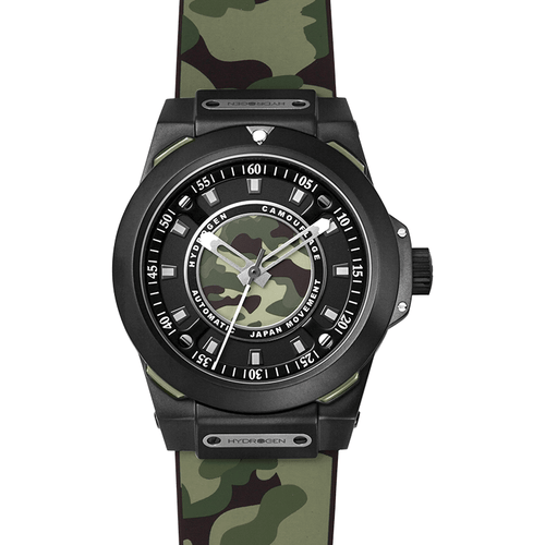 Load image into Gallery viewer, HYDROGEN Sportivo Green Black Camo Unisex Watch - Model NH38A
