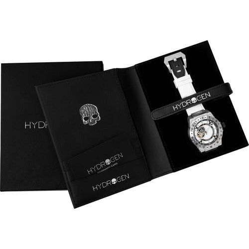 Load image into Gallery viewer, HYDROGEN Vento Silver White Unisex Watch - Model HVT2021 - Elegant Timepiece for Men and Women
