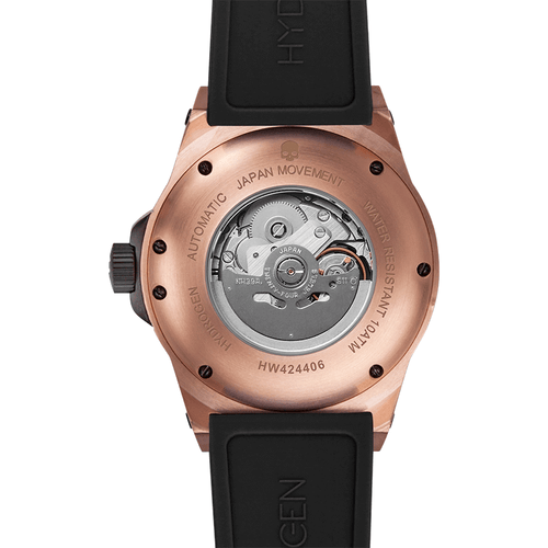 Load image into Gallery viewer, HYDROGEN Vento Black Rose Gold Unisex Watch - Model HVRG-001 - Elegant Timepiece for Men and Women
