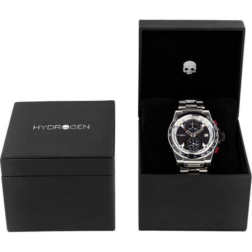 Load image into Gallery viewer, Hydrogen Otto Chrono H-OC44S Silver Stainless Steel Unisex Watch
