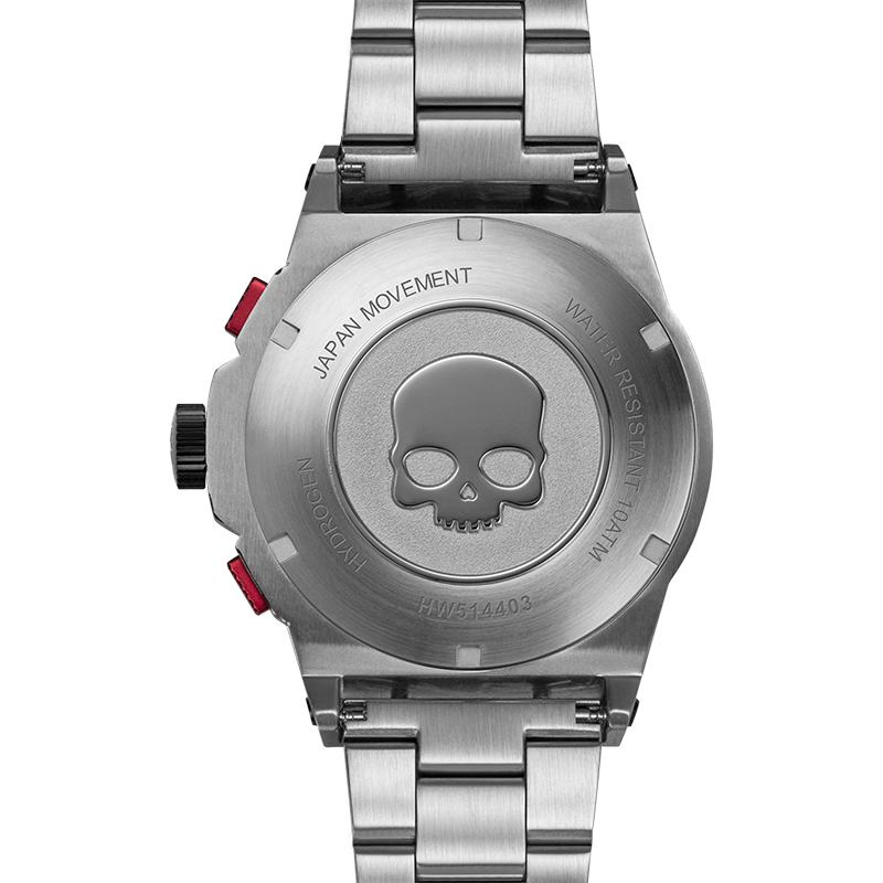 Hydrogen Otto Chrono H-OC44S Silver Stainless Steel Unisex Watch