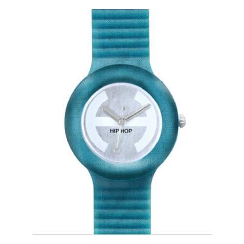 HIP HOP Mod. MELANGE Unisex Water Resistant Quartz Wristwatch - Model MELANGE, Navy Blue