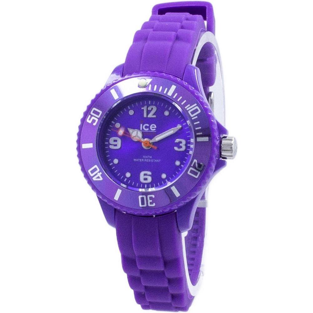 ICE Forever Kids' Purple Quartz Watch 000797 - Extra Small, Polyamide Case & Silicone Strap