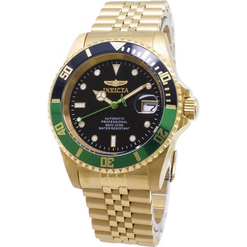 Load image into Gallery viewer, Invicta Pro Diver Professional 29184 Gold Tone Stainless Steel Automatic Analog 200M Men&#39;s Watch

