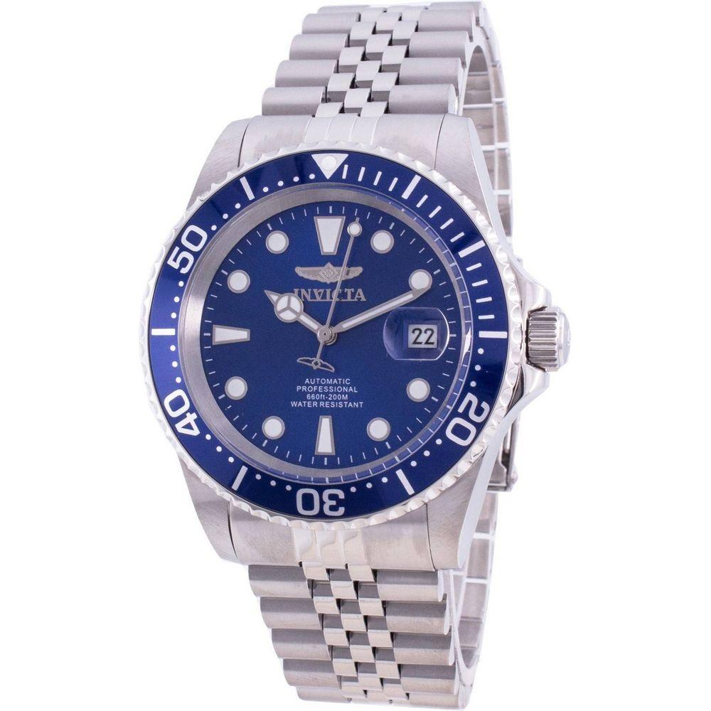 Invicta Pro Diver 30092 Automatic 200M Men's Stainless Steel Blue Dial Watch