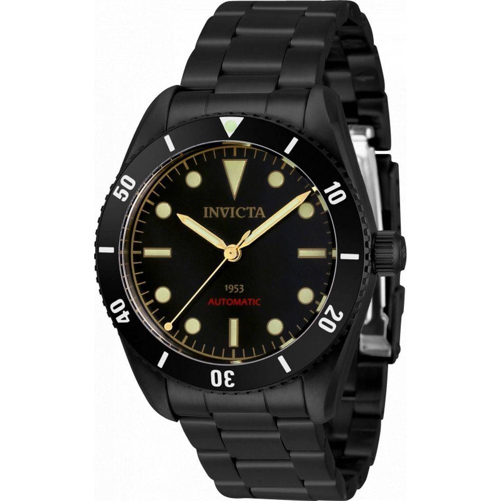 Invicta Vintage Pro Diver Automatic Diver's 34337 200M Men's Stainless Steel Watch in Black
