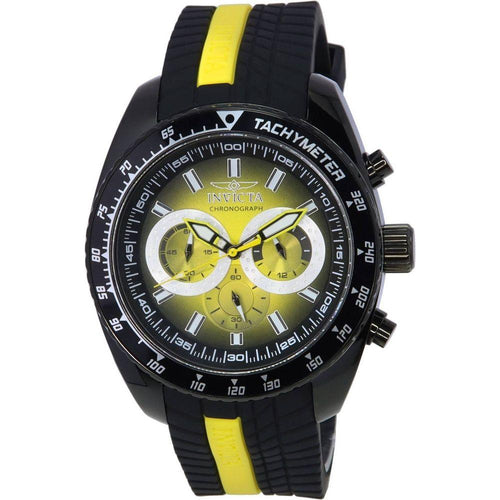Load image into Gallery viewer, Invicta S1 Rally Chronograph Black and Yellow Dial Quartz 36306 100M Men&#39;s Watch
