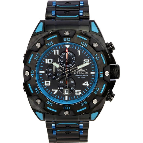 Load image into Gallery viewer, Invicta Sea Monster Chronograph 37666 Men&#39;s Quartz Watch - Blue and Black Dial
