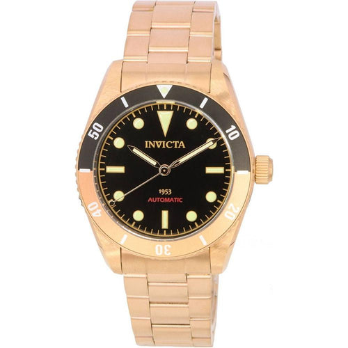 Load image into Gallery viewer, Invicta Pro Diver Zager Exclusive Rose Gold Tone Black Dial Automatic Diver&#39;s 40490 200M Men&#39;s Watch
