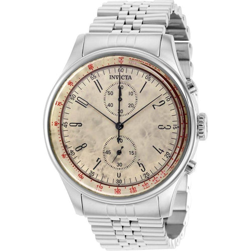 Load image into Gallery viewer, Invicta Vintage Chronograph Stainless Steel Beige Dial Quartz 40850 Men&#39;s Watch
