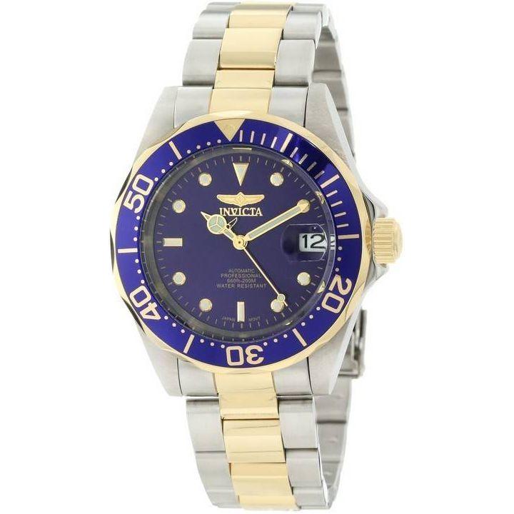 Invicta Pro Diver 200M Automatic Two Tone INV8928/8928 Men's Blue Dial Watch
