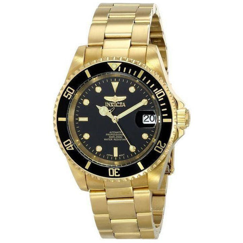 Load image into Gallery viewer, Invicta Professional Pro Diver 200M Automatic 8929OB Men&#39;s Gold Tone Stainless Steel Watch

