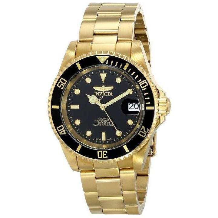 Invicta Professional Pro Diver 200M Automatic 8929OB Men's Gold Tone Stainless Steel Watch