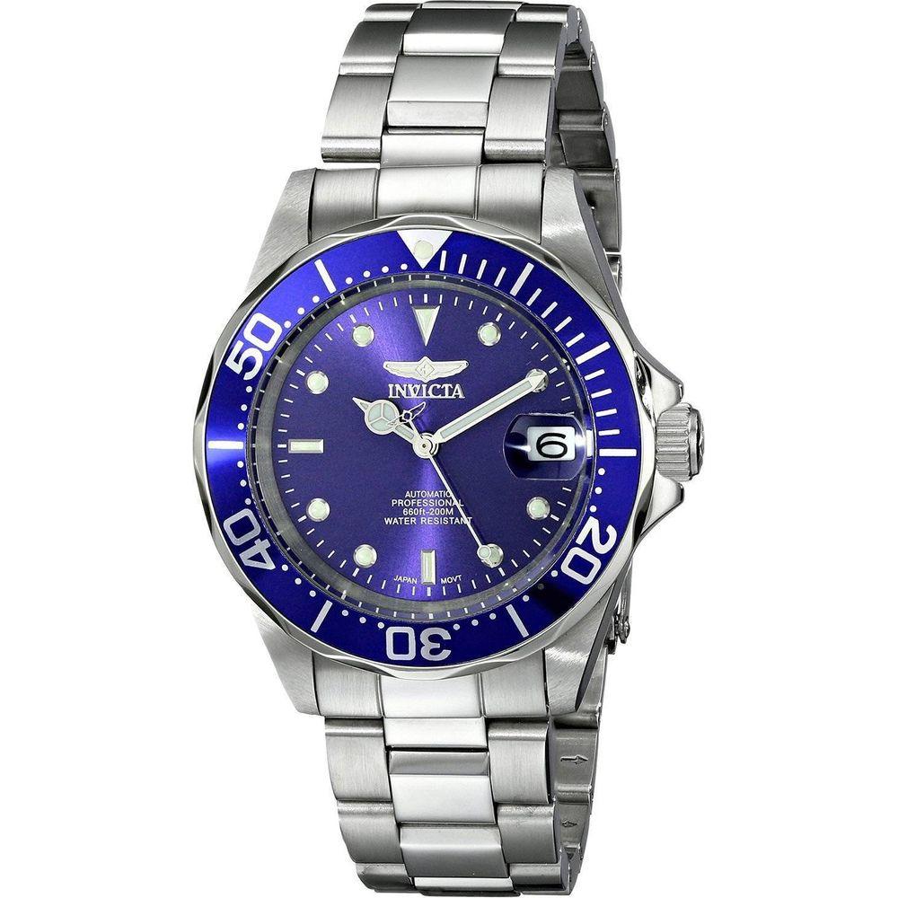 Invicta Pro Diver Automatic Blue Dial 9094 Men's Stainless Steel Watch