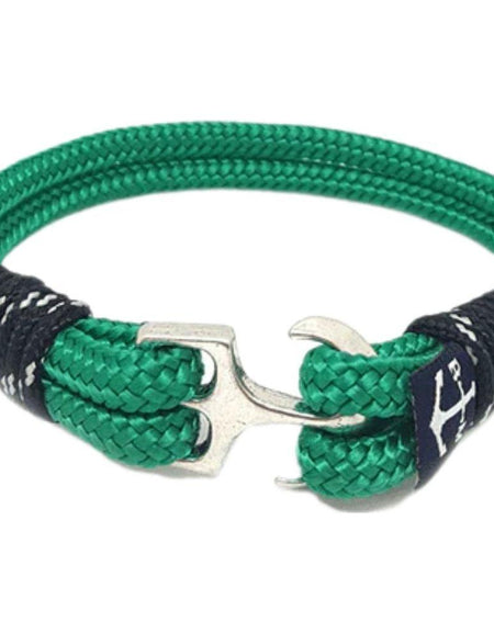 Irish Green Nautical Bracelet-0