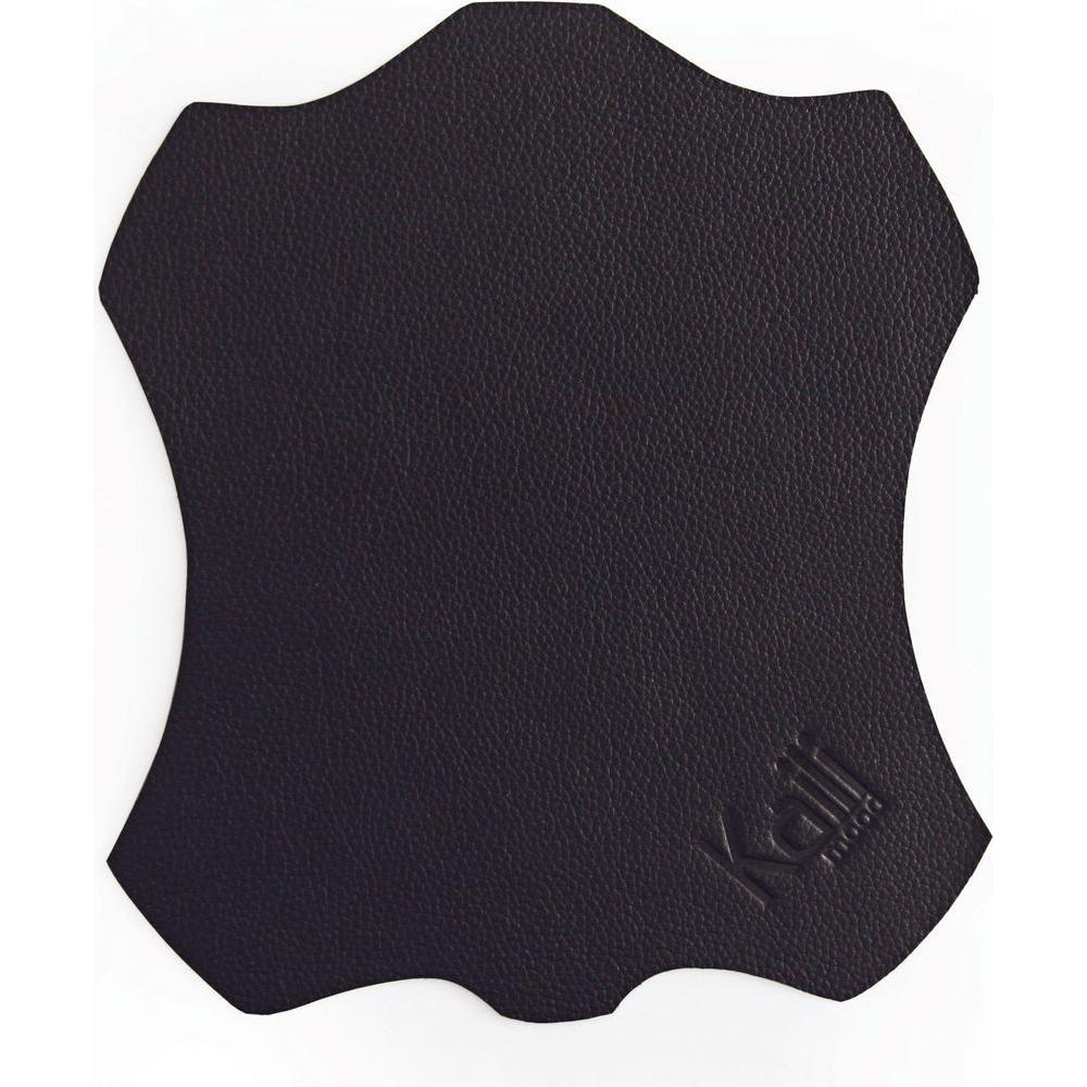 K0001AB | Tappetino per Mouse Made in Italy in Vera Pelle pieno fiore, grana dollaro - Colore Nero - Dimensioni: cm 20 x 23 - Confezione: Sacchetto tubolare Tnt-1