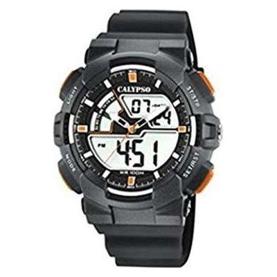 Calypso Mod. K5771/4: Elegant Men's Swiss Timepiece in Black