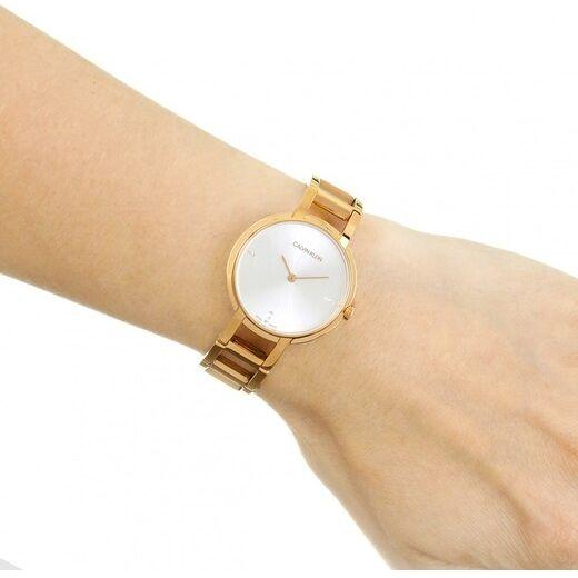 Elegant Quartz Lady's Watch - Model EQ-321 - Rose Gold